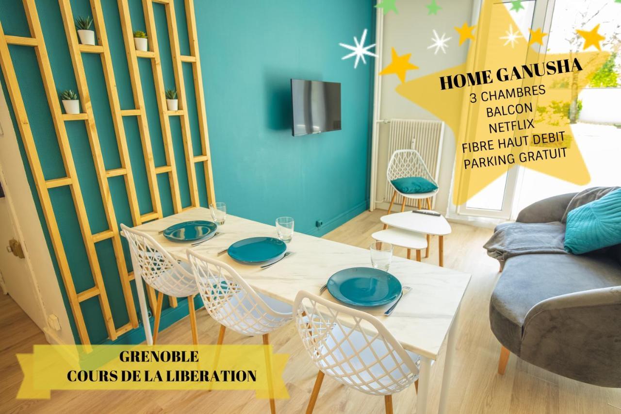 Home Ganusha Cosy 3 Chambres Parking Gratuit Balcon Grenoble Exterior photo